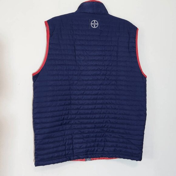 St. Louis Cardinals Navy and Red Quilted Vest Size XL Men's Cardinals Vest - Picture 4 of 9